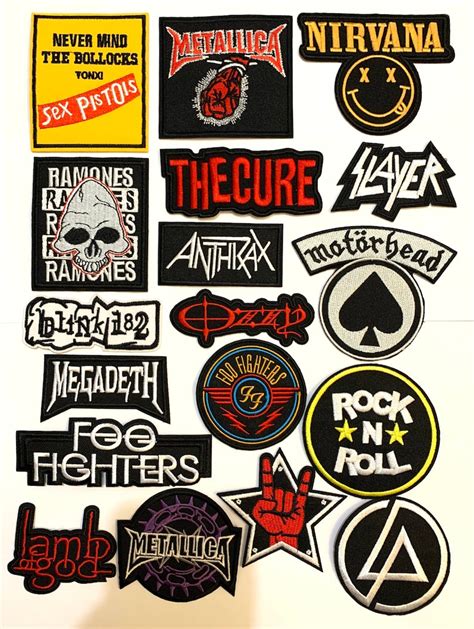 heavy metal patches fabric|heavy metal sew on patches.